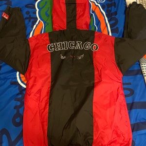 Chicago Bulls Vintage Look Windbreaker